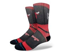 Stance NBA Socks - Chi Mini Ball Hwc (Red, Large)