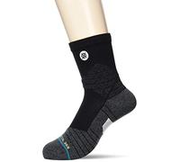Stance NBA Socks - Icon Sports Quarter (Black, Large)