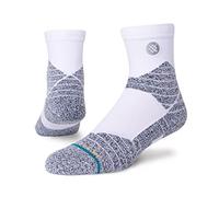 Stance NBA Socks - Icon Sports Quarter (White, Medium)