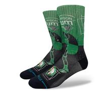 Stance NBA Socks - Pasted Tatum (Green, Large)