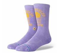 Stance NBA Socks - VINTAGE LOS ANGELES LAKERS (Purple, Large)
