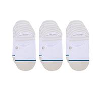 Stance No Show Sock - Sensible Two Series - 3 Pack (Small, White)