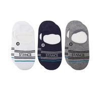 Stance No Show Socks - Basic - 3 Pack (Navy, Large)
