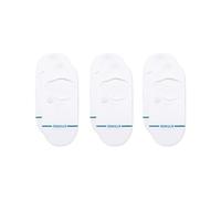 Stance No Show Socks - Icon - 3 Pack (White, Medium)