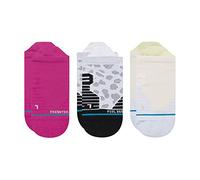 Stance On The Go 3 Pack Tab Socks, Magenta, Magenta, Small