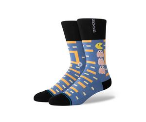 Stance Pac-Man Power Pellet Crew Socks Blue
