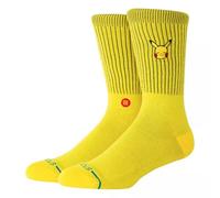 Stance Pikachu Crew Socks Pokemon Yellow Cushioned Calf Socks