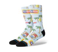 Stance Pops Crew Socks Light Blue