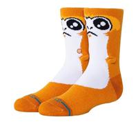 Stance Porg Kids Crew Socks (UK, Numeric, 10.5, 13.5, Regular, Brown)