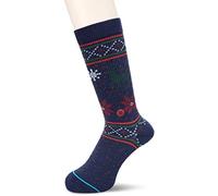 Stance Prancer Xmas Socks - Navy-Large