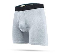 Stance Regulation Boxer Brief- Butterblend - Mid Support (Heathergrey, Small)