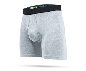 Stance Regulation Boxer Brief- Butterblend - Mid Support (Heathergrey, X-Large)