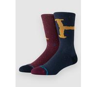 Stance Ron And Harry Crew Socks navy M