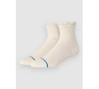 Stance Ruffle Icon Quarter Socks ivory M