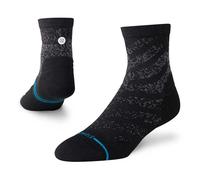 Stance Run Light Quarter Socks, Black, L