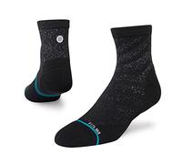 Stance Run Light Quarter Socks, Black, L