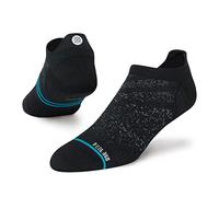 Stance Run Ultralight Tab Socks Black Cushioned Ankle Medium
