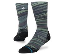 Stance Crew Socks - SLANT, Green Camo, Large