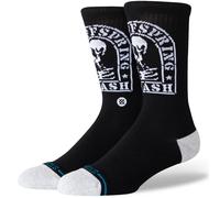 Stance Smashed Crew Socks The Offspring Music Black Calf Large