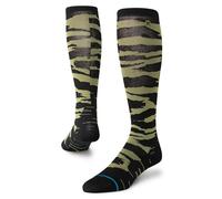 Stance Snow Socks - CREEKY MEADOW UL Wool, Black, Large