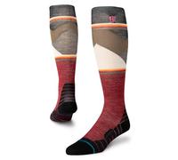 Stance Snow Socks - JIMMY CHIN UL Wool, Red, Medium