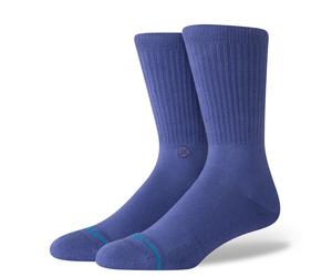 Stance Socks Crew Icon Unisex Indigo Seamless Toe
