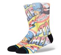 Stance Socks Crew Mens No Cavities Yellow Large