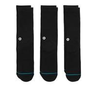 Stance Socks Icon Crew Mens 3 Pack Mens Black Size Small