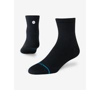 Stance Solid Ultra Light Quarter Socks Black - S