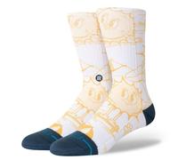 STANCE SONNYS CREW SOCKS.NEW YELLOW SUN SURF CUSHIONED SIZE UK 6 - 13 S26