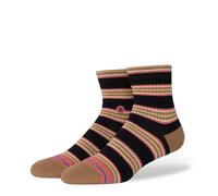 Stance Speakeasy QTR Socks (Black), black, L