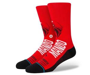Stance Star Wars Mando West Socks - Red (Large)