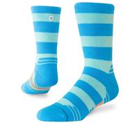 Stance - Striped It Hike Crew - Walking socks size 5,5-7,5, blue