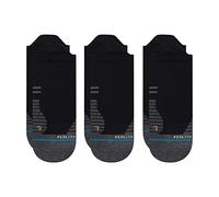 Stance Tab Sock - Run Light - Feel 360 x Infiknit - 3 Pack (Black, Medium)