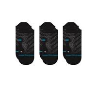 Stance Light Performance Tab Socks 3-Pack, Run Black, Medium, Black, Medium