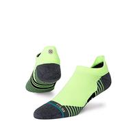 Stance Tab Sock - Ultra Tab - Feel 360 x Infiknit (Neon Green, Large)