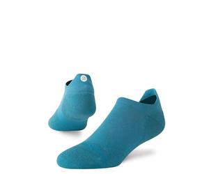 Stance Teal Light Tab Socks Performance Light Cushion Blue Running Ankle (UK, Alpha, L, Regular, Regular)