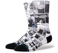 Stance The Sleeve Crew Socks | Black & White, Large