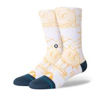 Stance unisex-adult Sonnys Crew, Yellow, Large