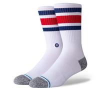 STANCE - Unisex Boyd Crew Socks - Blue - Classic Arch Support Crew Socks