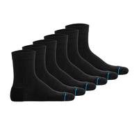 STANCE Unisex Quarter Socks 6-Pack - Icon Quarter, Logo, Basic
