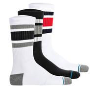 STANCE Unisex Socks 3-Pack - Boyd ST, Logo, Stripes, Crew Socks