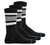 STANCE Unisex Socks 3-Pack - Boyd ST, Logo, Stripes, Crew Socks