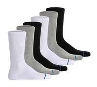 STANCE Unisex Socks 6-Pack - Icon, Logo, Basic, Crew Socks