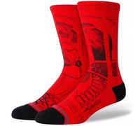Stance Vader SW Crew Socks | Red, Large