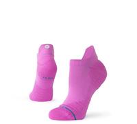 Stance Women's Berry Tab Socks Pink Arch Support Performance Trainer Socks Size Medium