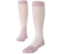 Stance Womens Check Me Out Mid Crew Ski Sock: Lilac: M Size: M, Colour