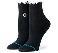 Stance - Women's Pop Ruffle Icon Quarter - Sports socks size 3/5,5, black