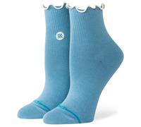 Stance - Women's Pop Ruffle Icon Quarter - Sports socks size 3/5,5, blue