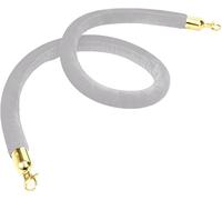 Stanchion Rope, 2 3 4 5 8 10 Feet Long Queue Lines with Hooks, .2cm Soft Foam Core(80cm/31.5 in)